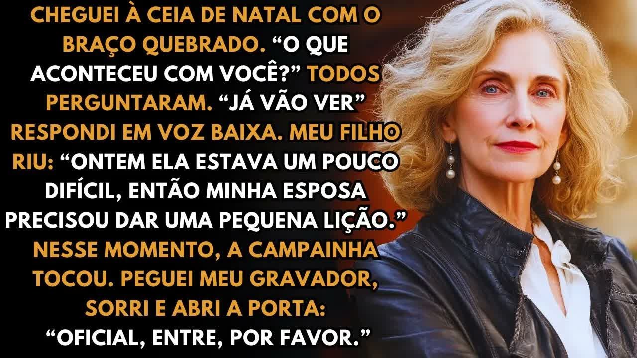 Meu Filho Riu Quando Cheguei Com O Braço Quebrado… Mas Eu Tinha Uma Gravação