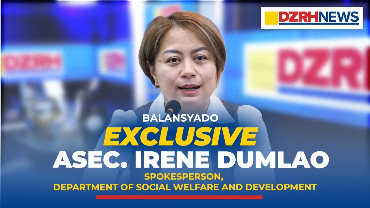 FULL EXCLUSIVE INTERVIEW: Asec. Irene Dumlao, Spokesperson., DSWD