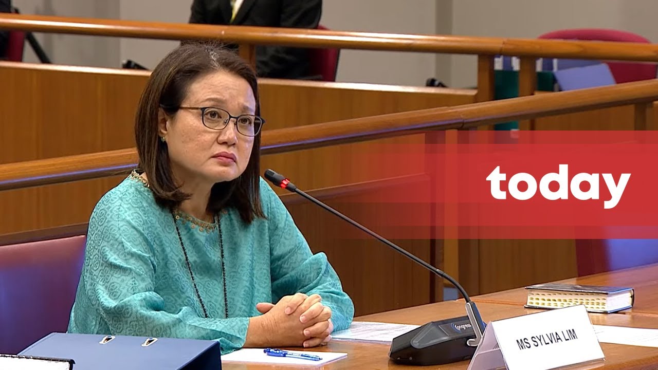Sylvia Lim testifies to the Parliament's Committee of Privileges