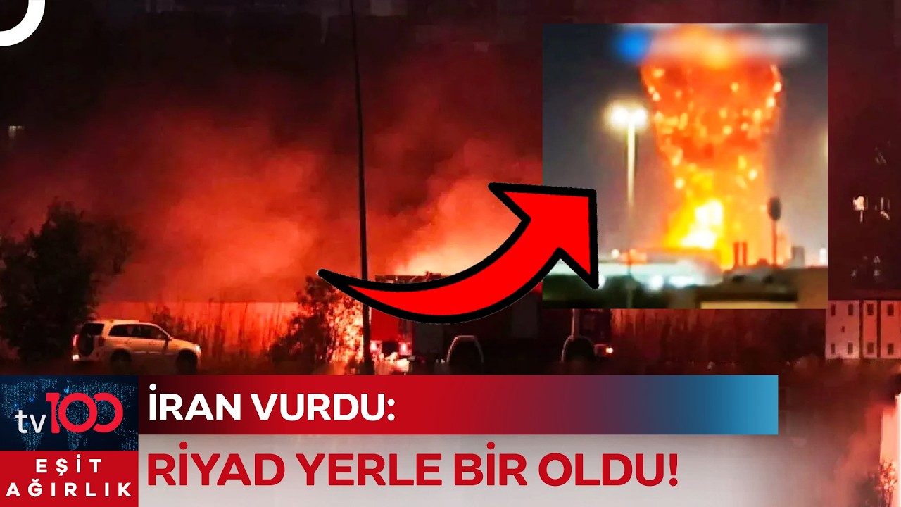 Son Dakika! İran Riyad'ı Basın Toplantısı Sırasında 2 Roketle Vurdu! | Eşit Ağırlık