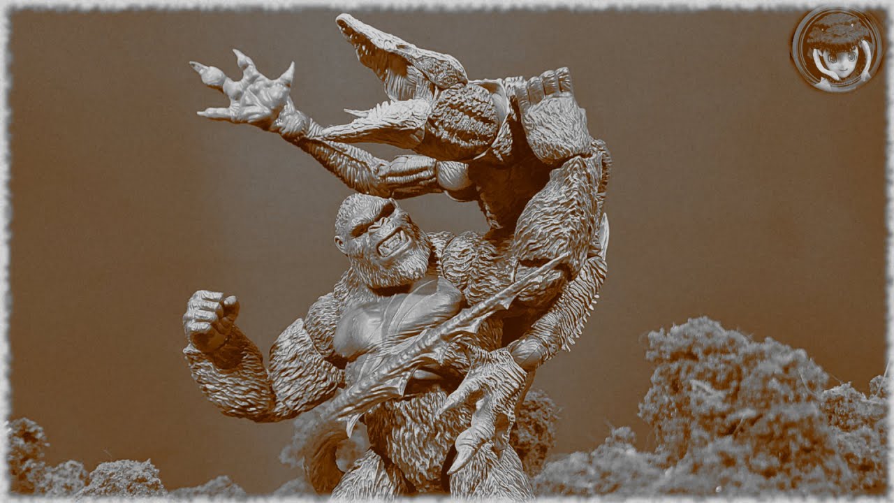 Hiya Toys Kong Skull Island Exquisite Basic Skulldevil / Skullcrawler Kaiju Figure Review