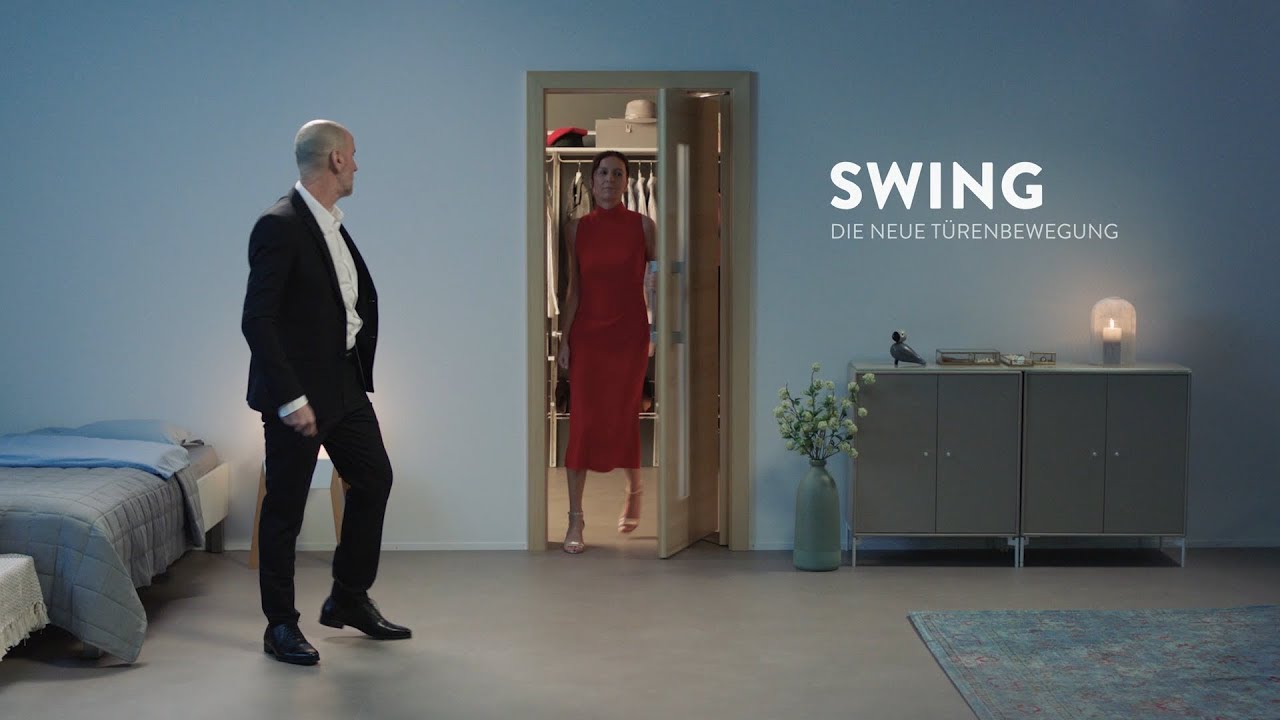 SWING. Die &uuml;berraschende Raumspart&uuml;r.