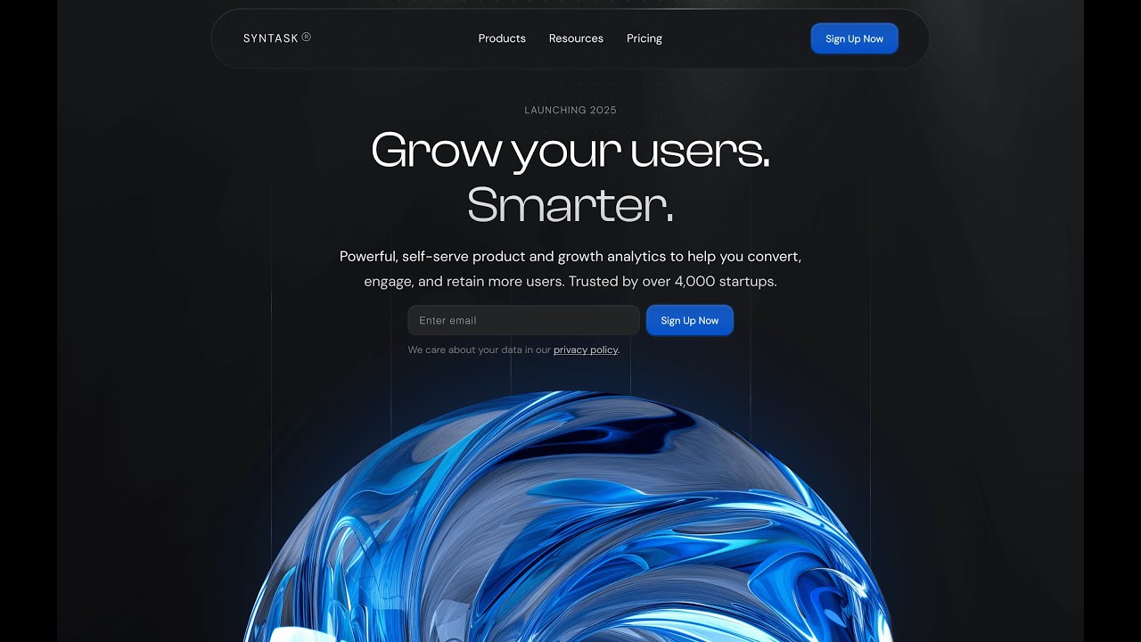 Premium Elementor Hero Section Design 🔥 (SaaS Style)