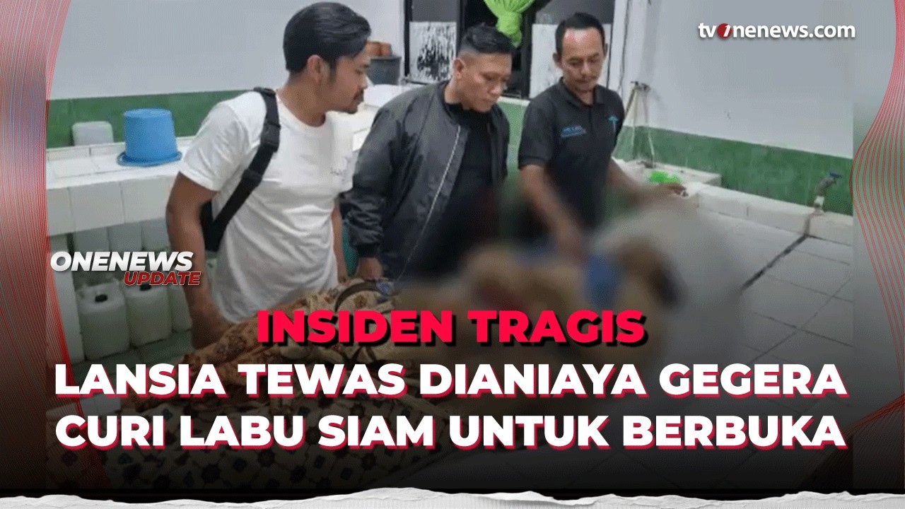 Polisi Tetapkan Satu Tersangka Penganiaya Lansia hingga Tewas | OneNews Update