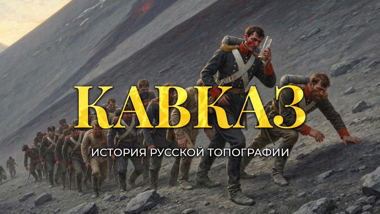 Как Россия делала детальные карты КАВКАЗА в 19 веке? Подвиг Русских топографов