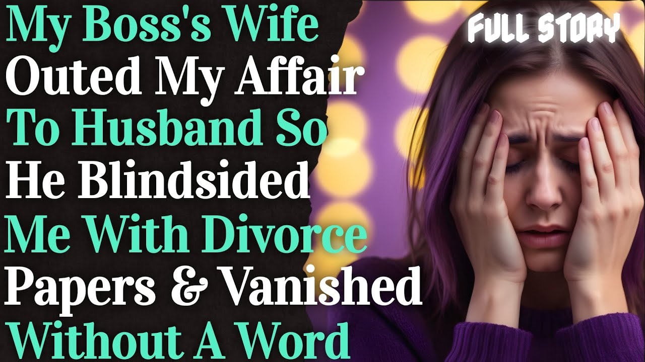 My Boss's Wife Outed My Affair So My Husband Simply Disappeared!
