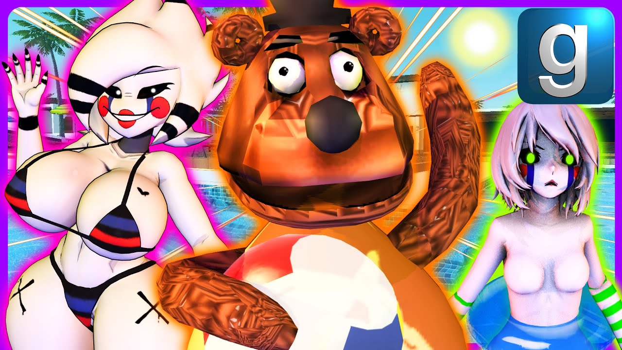 Gmod FNAF | Fred's Beach Day!