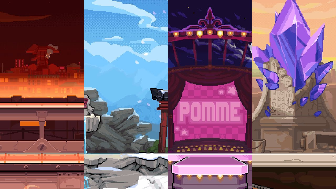 Mugen - 4 new Rivals of Aether stages released