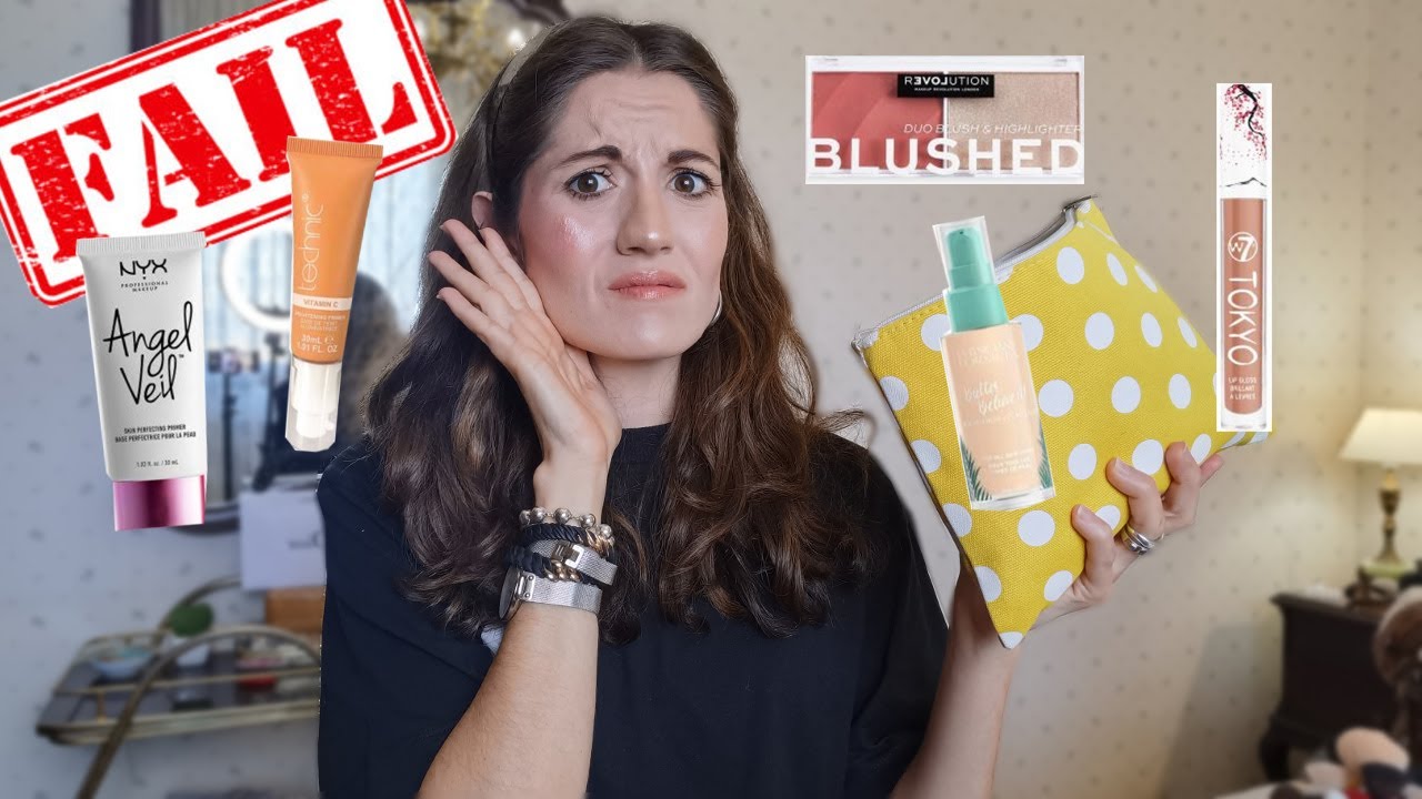 ME MAQUILLO CON PRODUCTOS QUE NO ME GUSTAN!