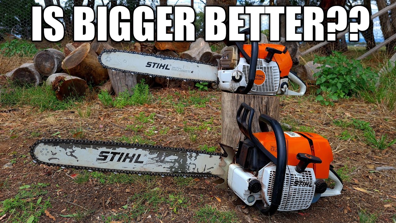 MS441 vs MS660: Stihl Chainsaw Review Part 2