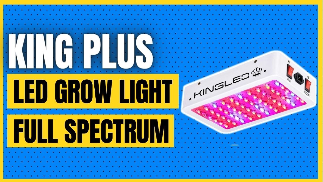 King Plus 600W LED Grow Light Full Spectrum