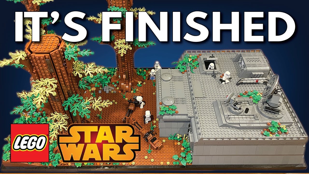 Lego Star Wars Imperial Endor Bunker MOC Finale