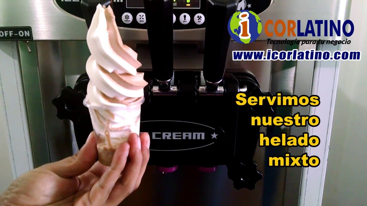 MAQUINA DE HELADOS SOFT - CREMA