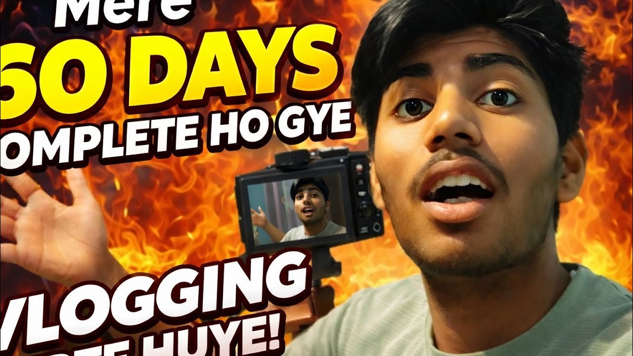 60 days complete vlogging ke 🥳💗#dailyvlog #personalvlog #lifestyle #vlogging 