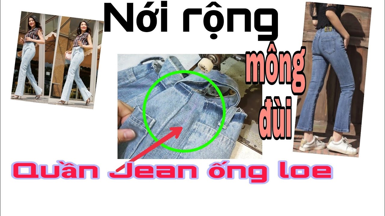 #25 Cách nới rộng mông và đùi quần jean nữ/Mẹo vặt với quần áo/Nhân Tailors-Sửa quần áo online