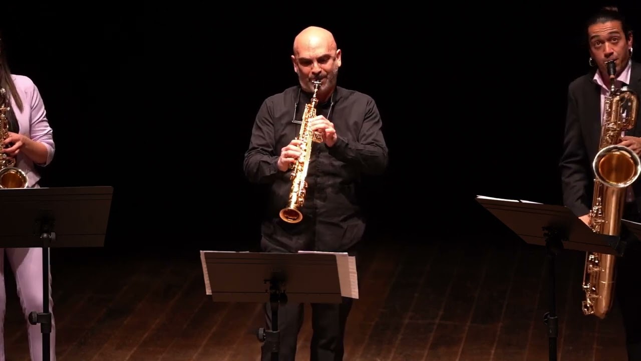 Mariano Garcia and Synthèse Quartet play Camile Saint-Saëns, Introduduction et Rondo Capriccioso
