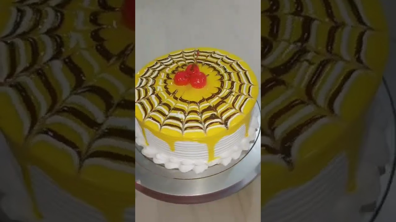 mango gel cake