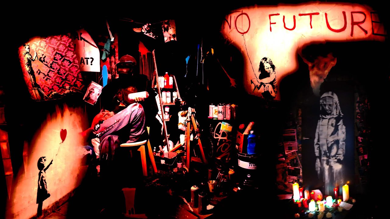 Inside Barcelona’s Banksy Museum (Even Toilets): Not Just Street Art, It’s a Revolution For Peace!🇪🇸