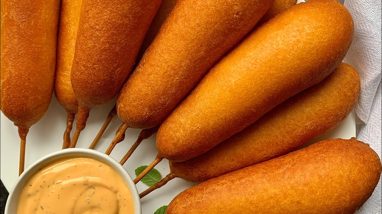 corn dog / beignet de saucisse