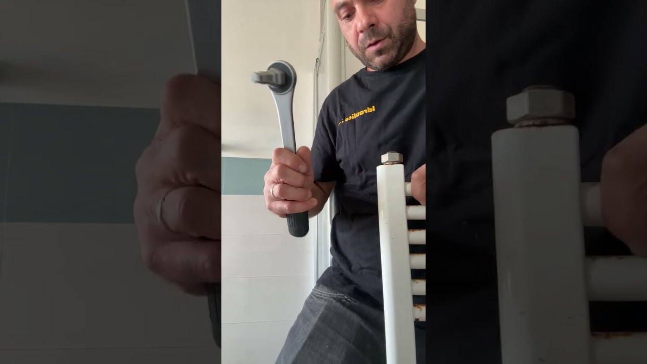 Idraulico IN - LIVE - sostituzione dello scaldasalviette o termoarredo bagno e contabilizzatore