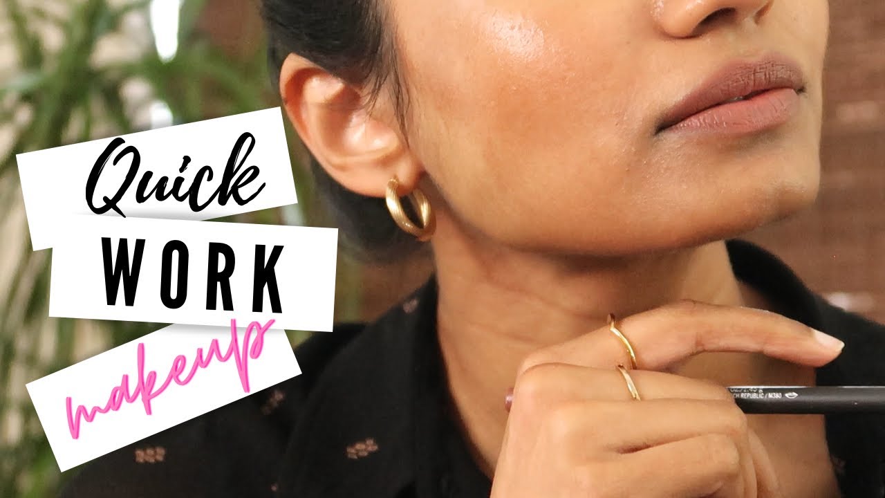 සිංහල Everyday Work Makeup Look I (English Subtitles)