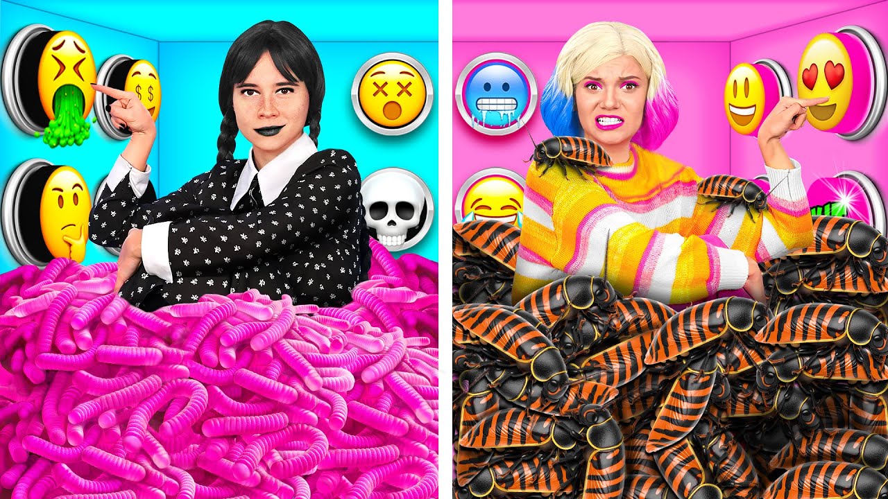 1000 Загадочных Кнопок и Только Одна Тебя Спасет | Смешные Моменты от GoFun Challenge