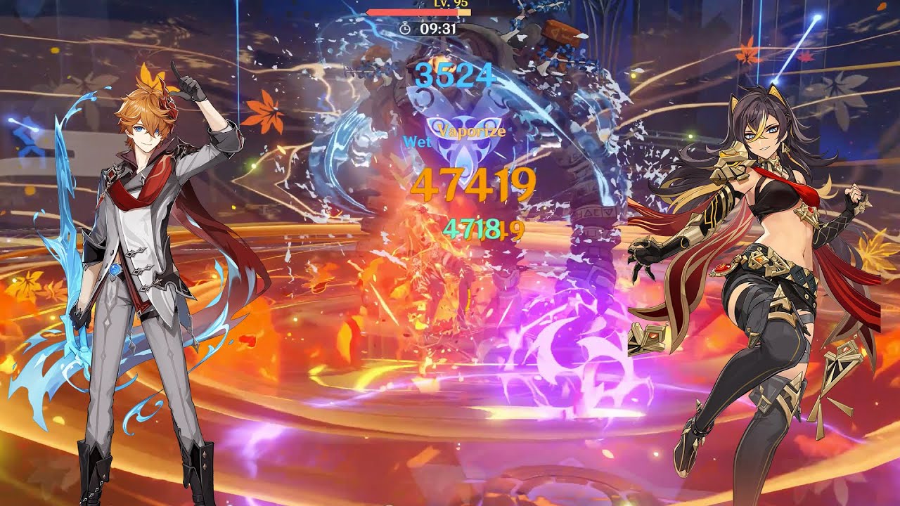 Childe-Dehya Vape Team - Abyss 3.4 12-1-1 - Genshin Impact
