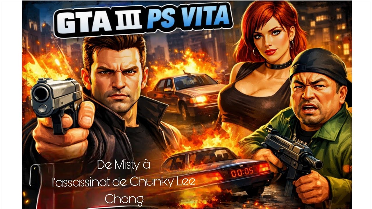 GTA 3 PS Vita : De Misty à l'assassinat de Chunky Lee Chong ! 