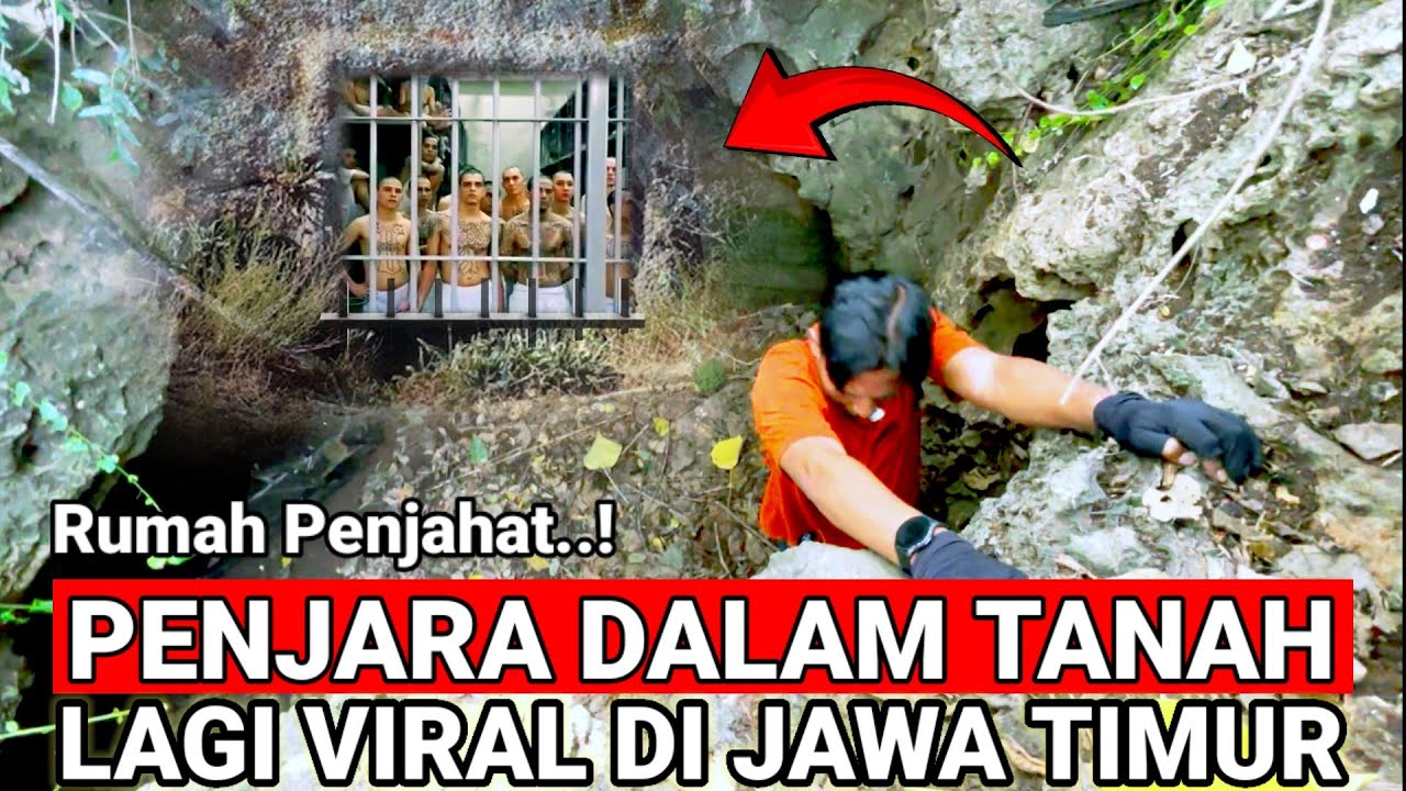 VIRAL..! RUMAH PENJAHAT DI DALAM TANAH LAGI VIRAL DI JAWA TIMUR