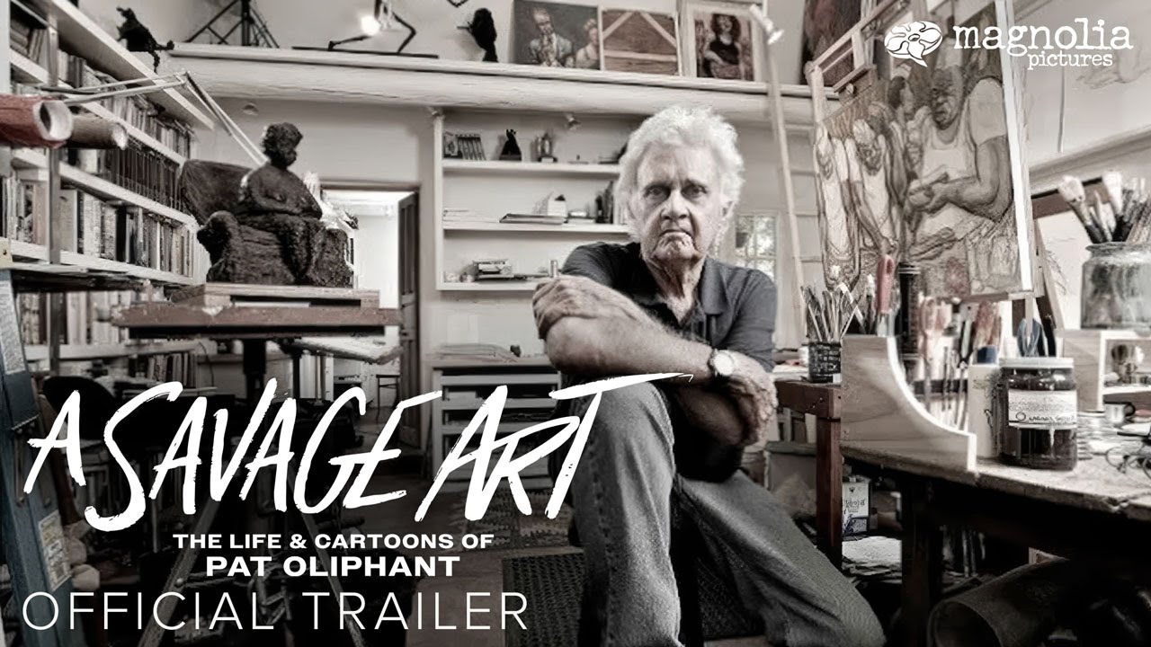 A Savage Art: The Life & Cartoons of Pat Oliphant - Official Trailer | In theaters September 5