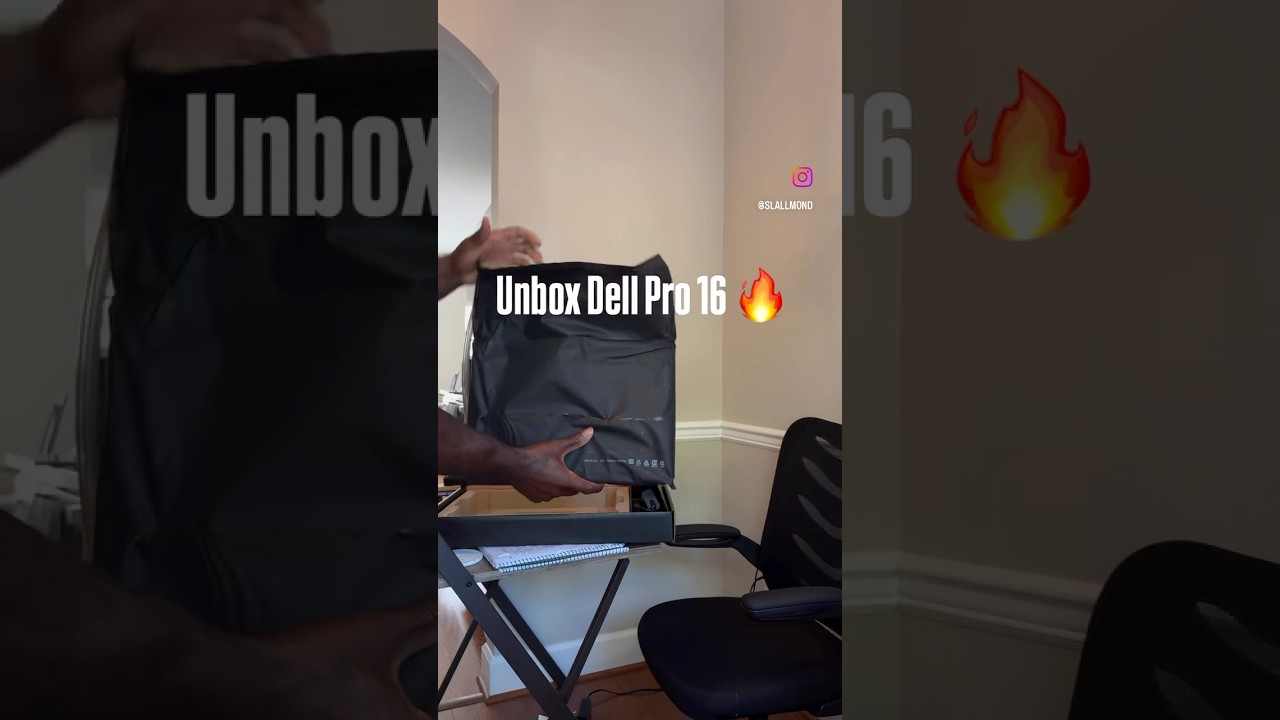 Unbox Dell pro 16 🔥