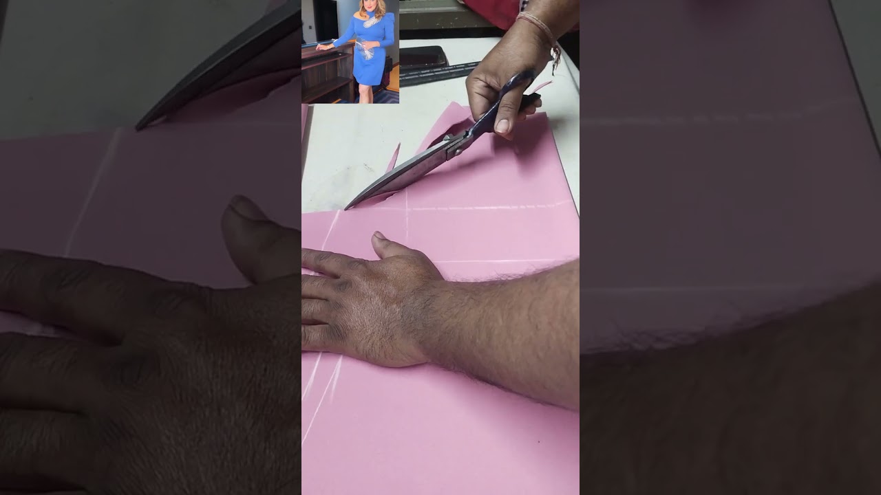 designer top cutting
