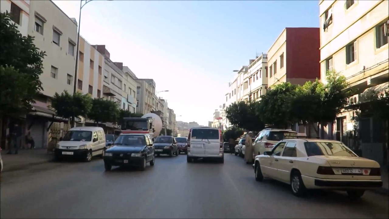 من ساحة المغرب حي كاستيا الى حي بن ديبان وبني مكادة طنجة 17 11 2016 morocco tangier