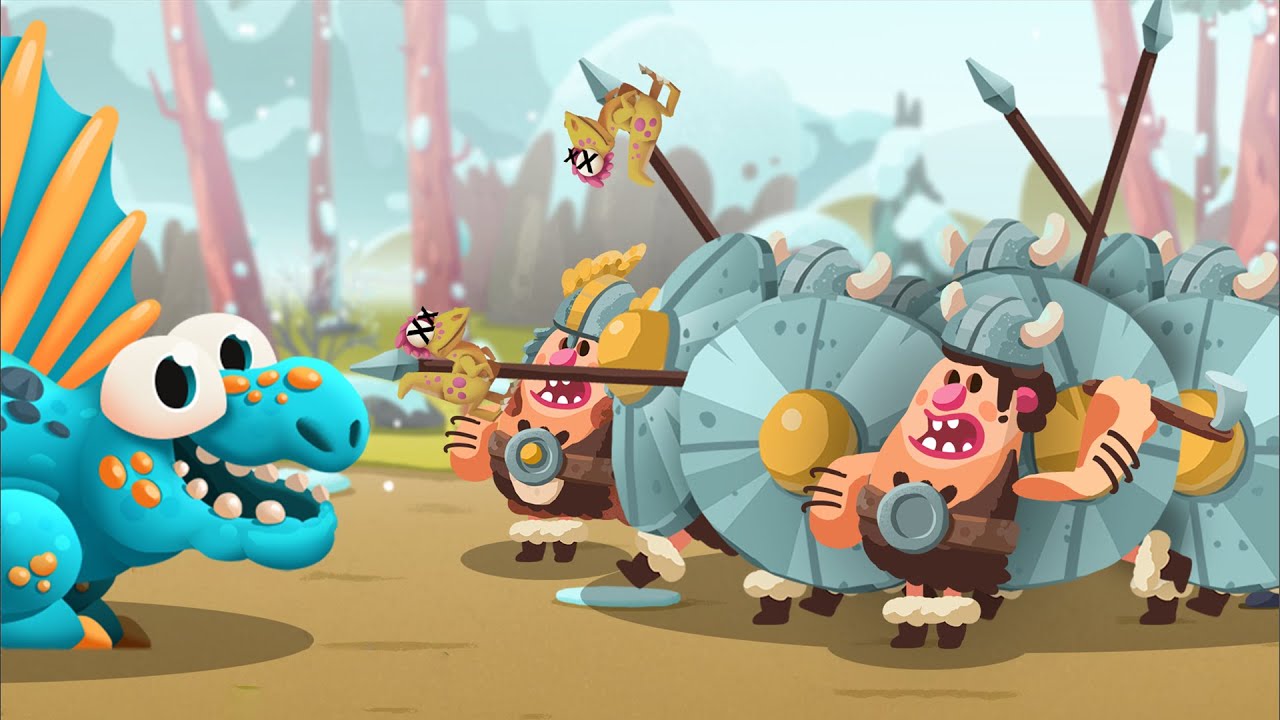 TAKING ON DINOSAUR ARMY!!! | Dino Bash 2 - Ep2 HD