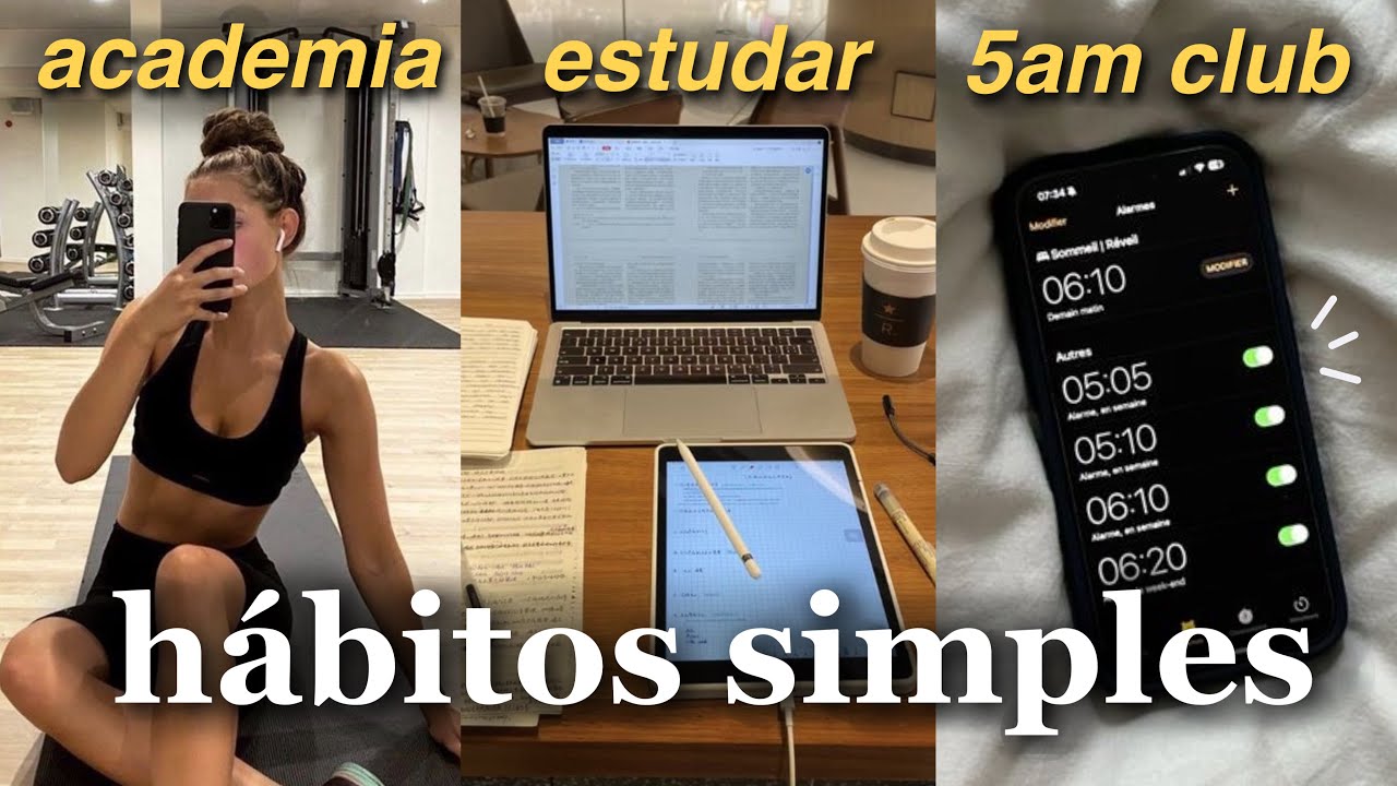 6 hábitos SIMPLES que vão te deixar IRRECONHECÍVEL em 2024 ✨