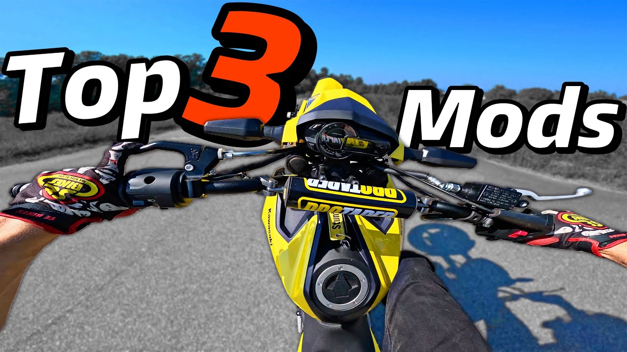3 лучших модификации велосипеда Z125 Pro