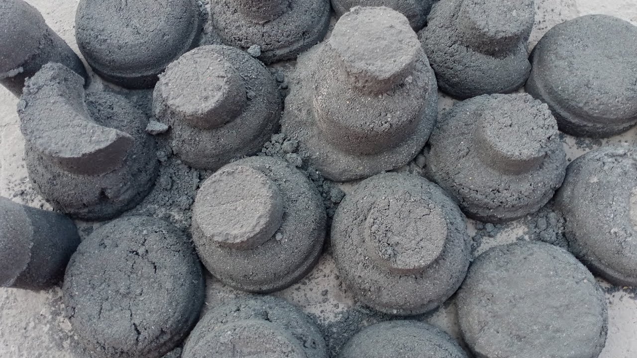 ASMR: Pure Charcoal Floor Crumbling 💖#asmrsand #asmr #clay