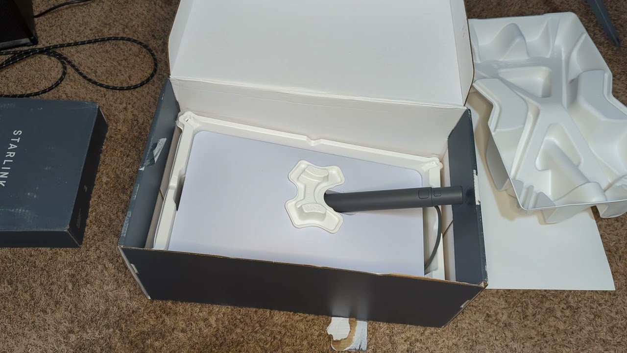 Unboxing SpaceX Starlink Gen 2 - A Grateful Hearth