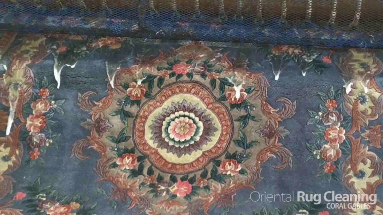 Oriental Rug Restoration Process in Coral Gables