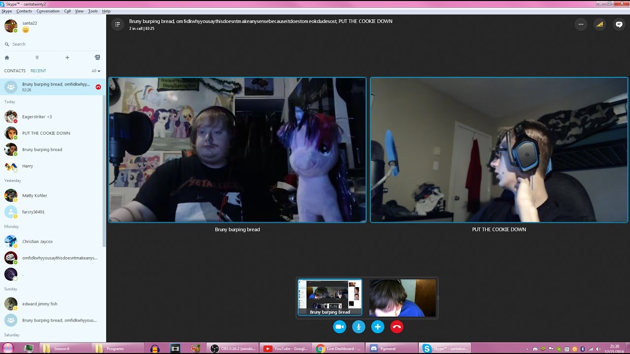 Livestream: Hanging out with BronyBurningAxe & The wubstep brony + Watching BBA's reaction