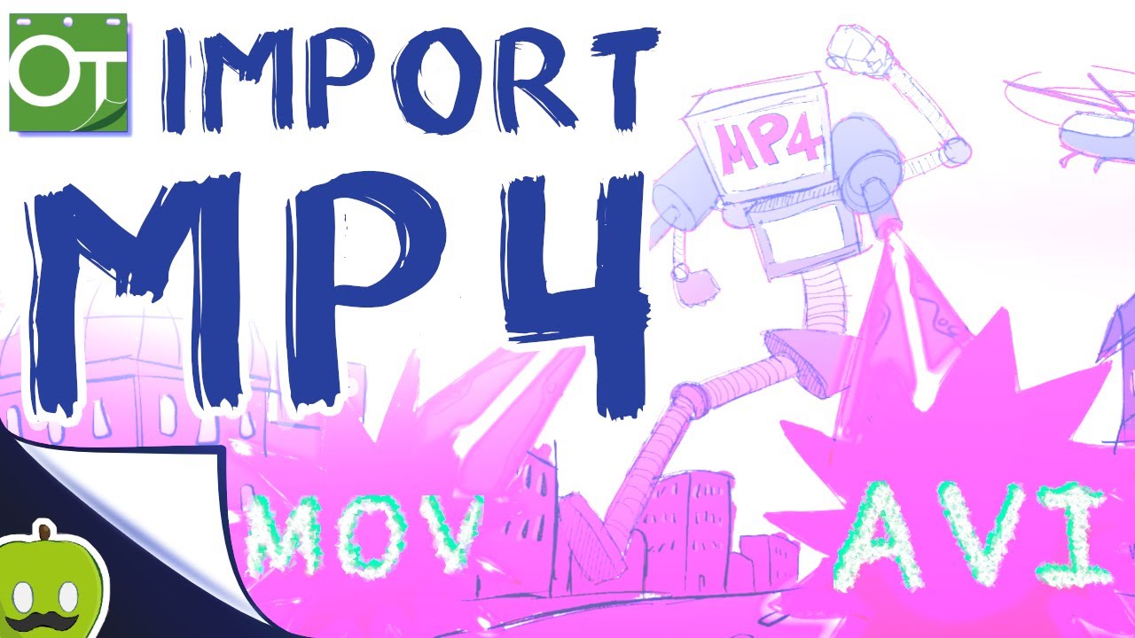 [OUTDATED] Opentoonz 1.4 - Import/Export MP4's and GIF's With FFMPEG