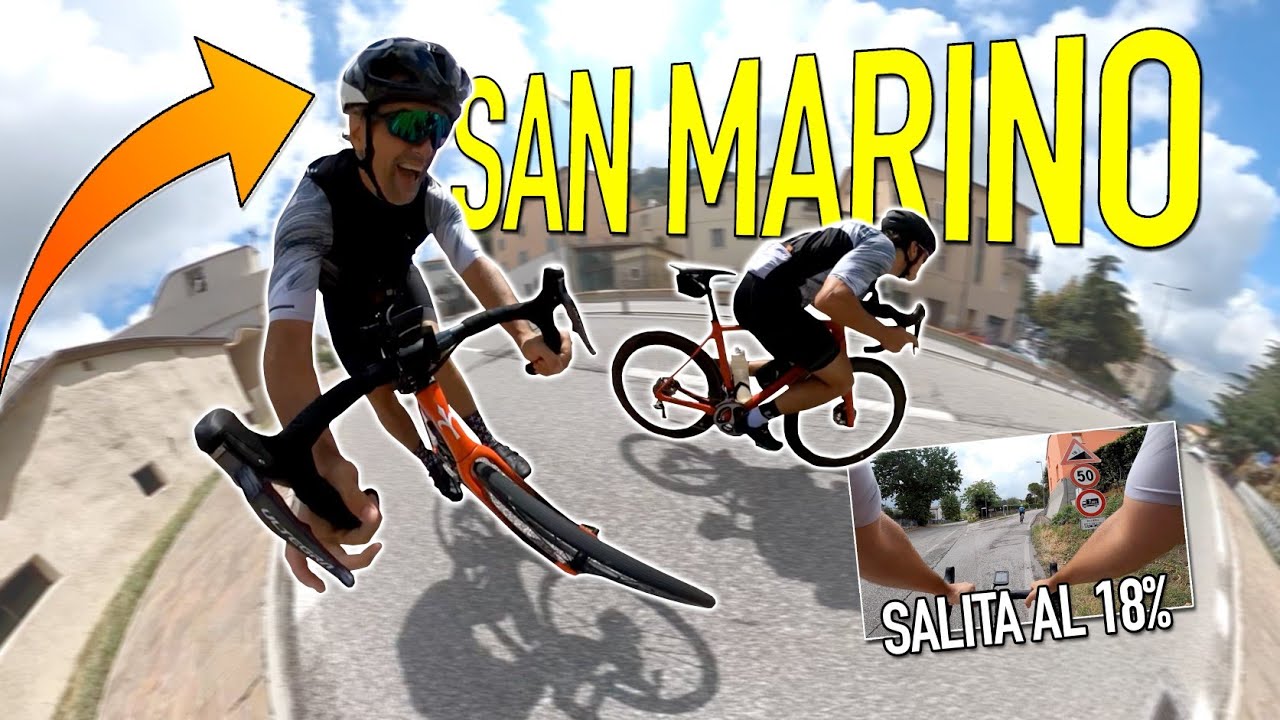SALITA AL 18% tra SAN MARINO e VERUCCHIO! 🚴🏻‍♂️ Robe da matti.