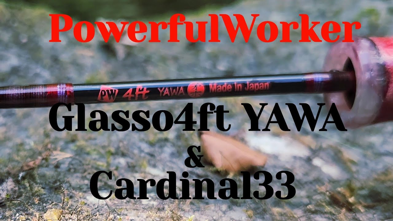 ｢Classic Style｣1日コースの源流を初めて使うタックルで遊んできました。Glasso4ft  YAWA  Cardinal33(8月源流)