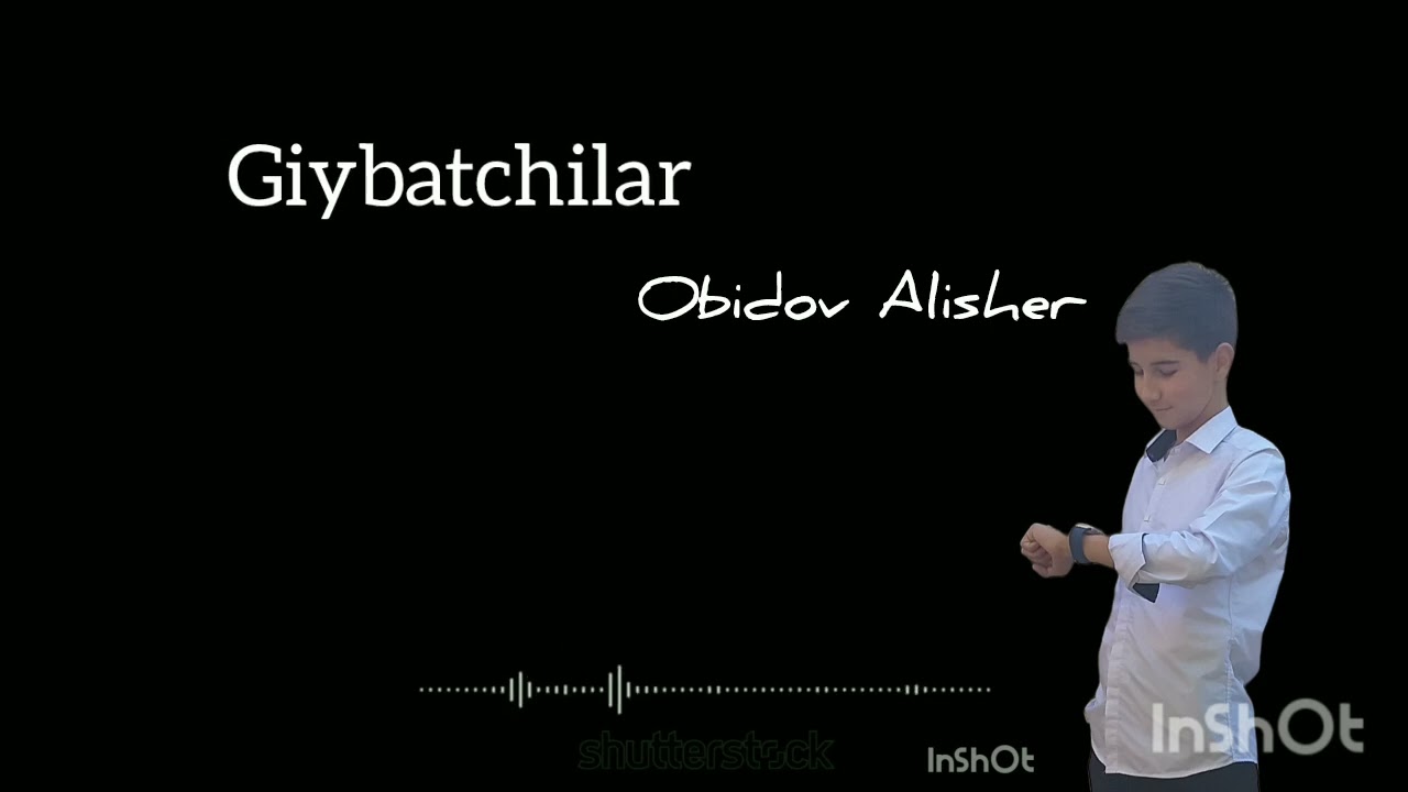 Obidov Alisher 🎤   Giybatchilar🎼 (Official audio)