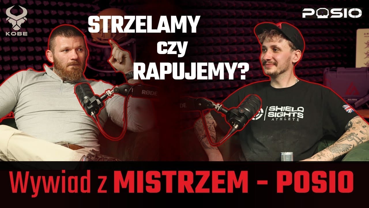 POSIO W KOBE PODCAST! STRZELAMY CZY RAPUJEMY? 