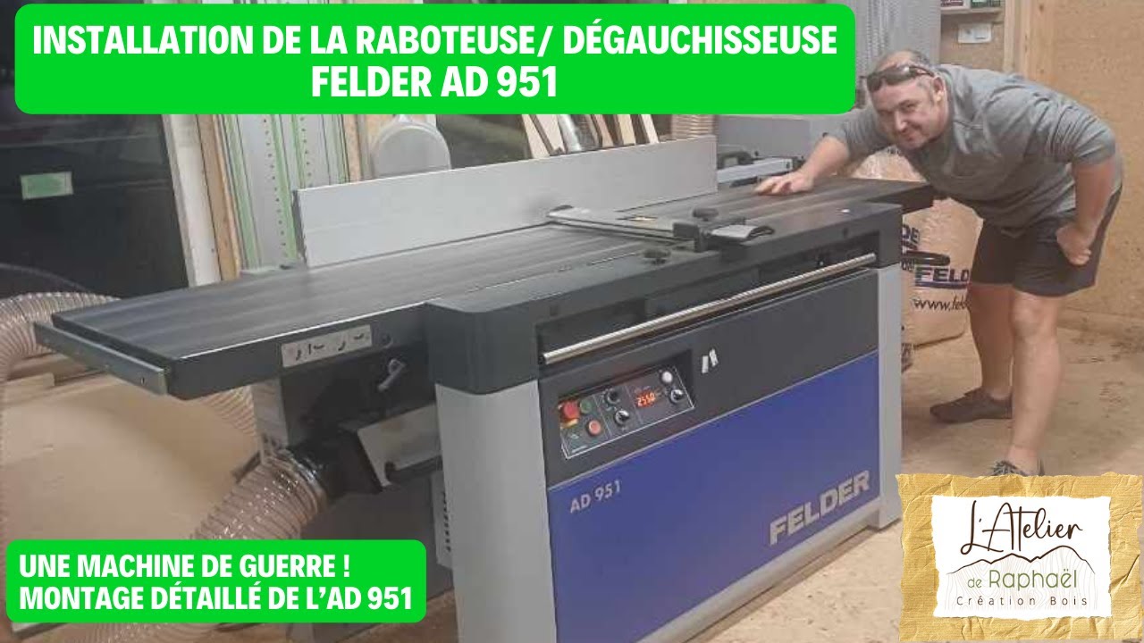 Felder AD 951 : Montage et réglages