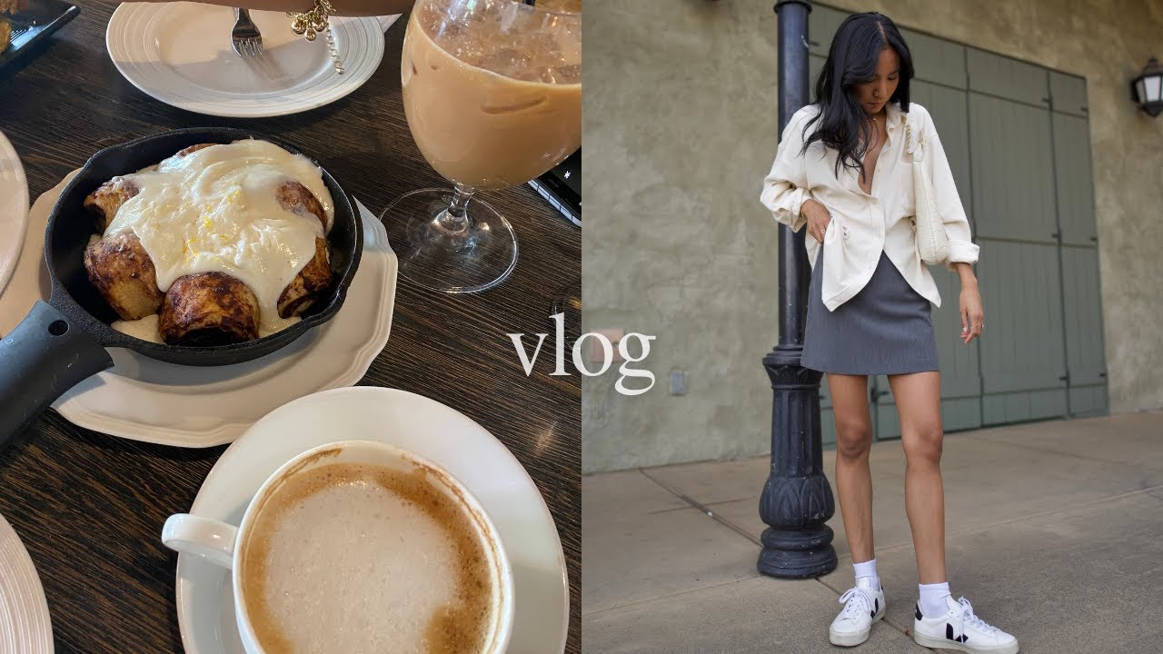 VLOG | lunch dates, hair trim, shift in content, dinner w/ parents