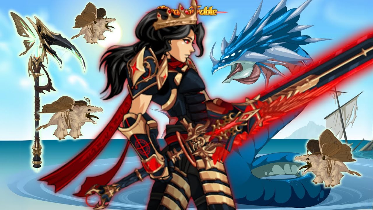 DragonFable | Yllmar | DeathKnight (No DC/Inn Items)