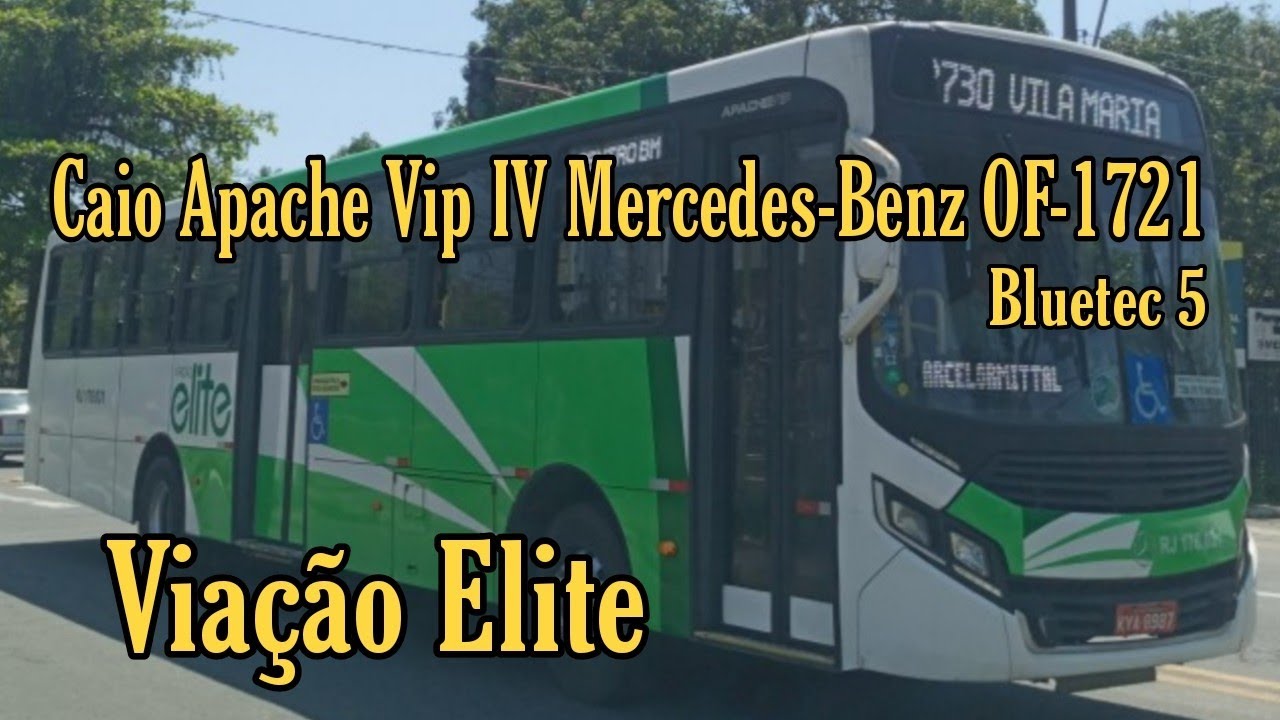 ✅ [ P730 - Santo Agostinho X Vila Maria ] Caio Apache Vip IV Mercedes-Benz OF-1721 Bluetek 5