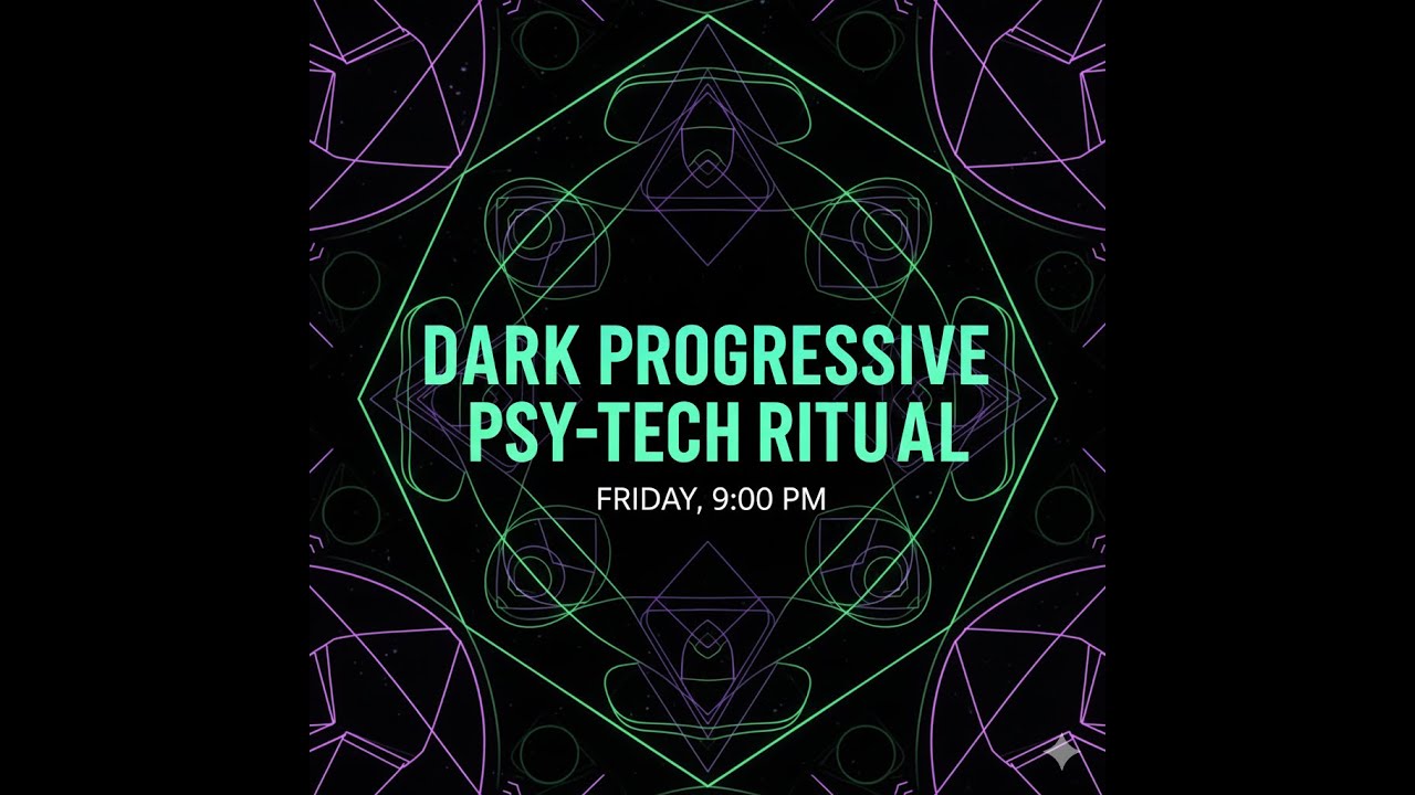 Dark Progressive Psy-Tech Ritual | 130 BPM Underground DJ Set | After Midnight Energy